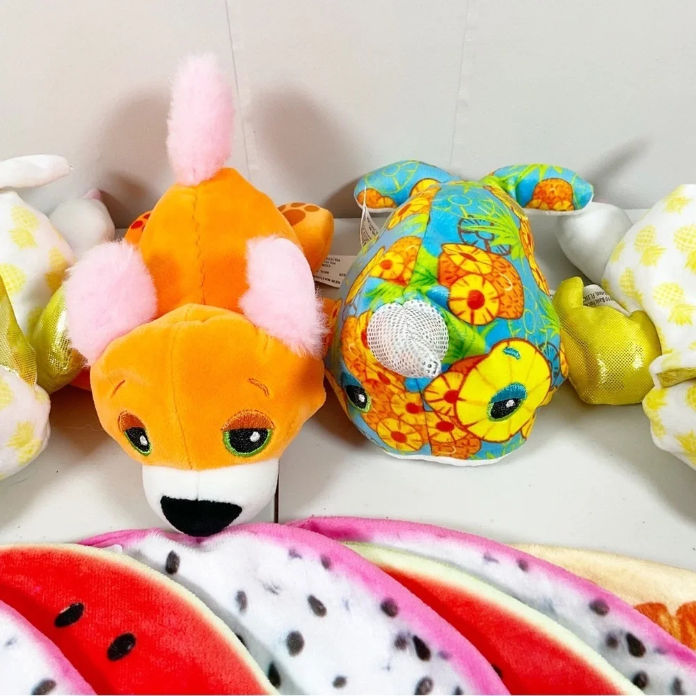 CUTETITOS 7 INCH PLUSH Lot Of 6 Bat Owl Whale Crab